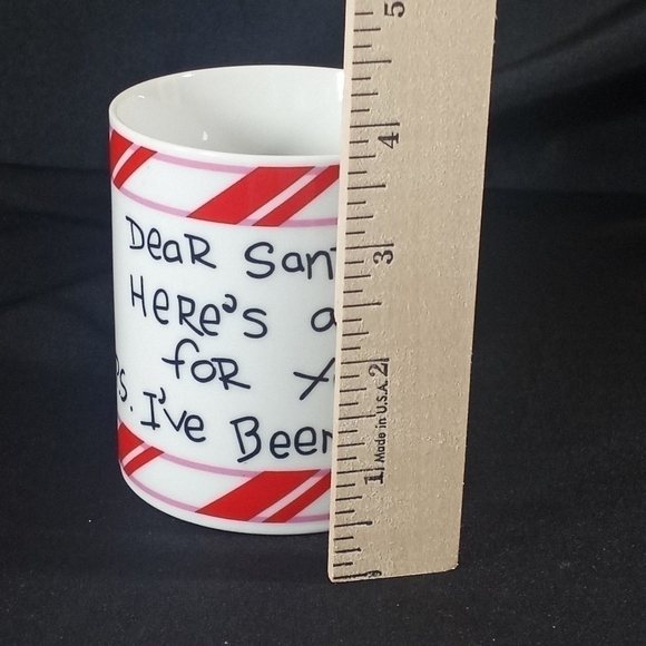 AMC Santa Porcelain Plate & Mug Set Milk and Cookies Vintage - Picture 6 of 9